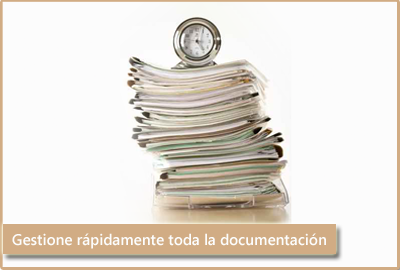 Gestione rápidamente su documentación